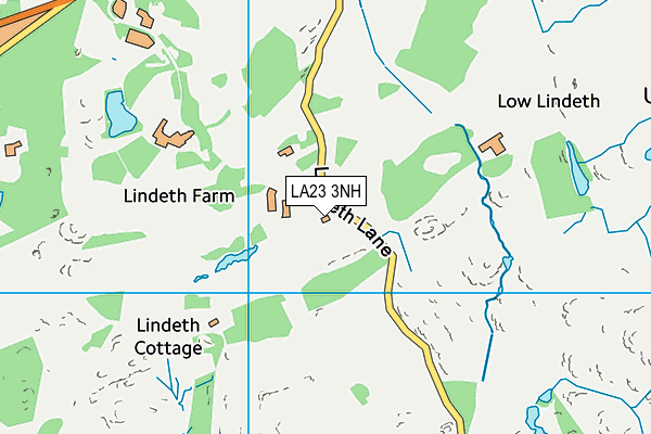 LA23 3NH map - OS VectorMap District (Ordnance Survey) LA23 3NH map - OS VectorMap District (Ordnance Survey)