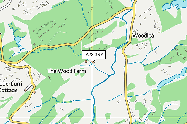 LA23 3NY map - OS VectorMap District (Ordnance Survey) LA23 3NY map - OS VectorMap District (Ordnance Survey)