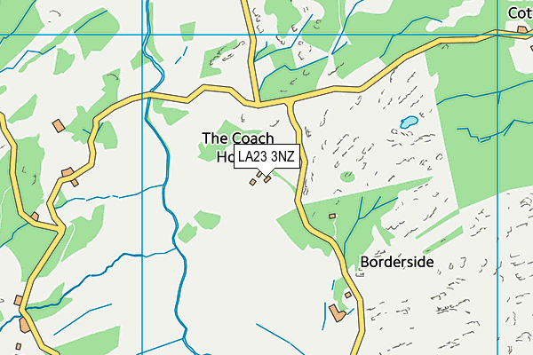 LA23 3NZ map - OS VectorMap District (Ordnance Survey) LA23 3NZ map - OS VectorMap District (Ordnance Survey)