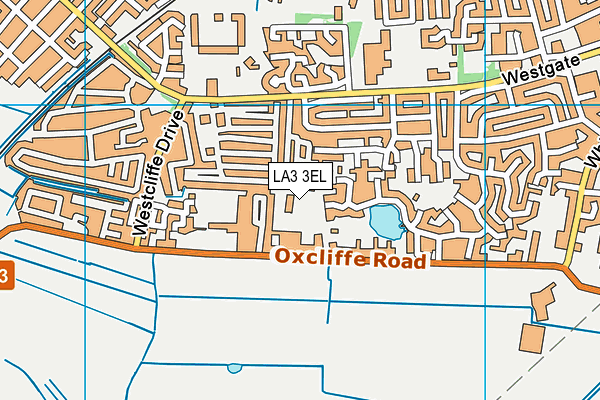 LA3 3EL map - OS VectorMap District (Ordnance Survey) LA3 3EL map - OS VectorMap District (Ordnance Survey)