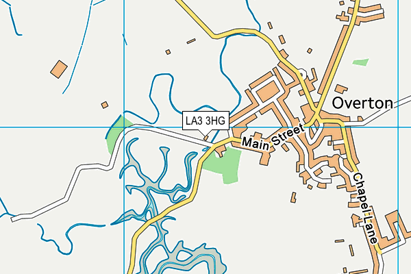 LA3 3HG map - OS VectorMap District (Ordnance Survey) LA3 3HG map - OS VectorMap District (Ordnance Survey)