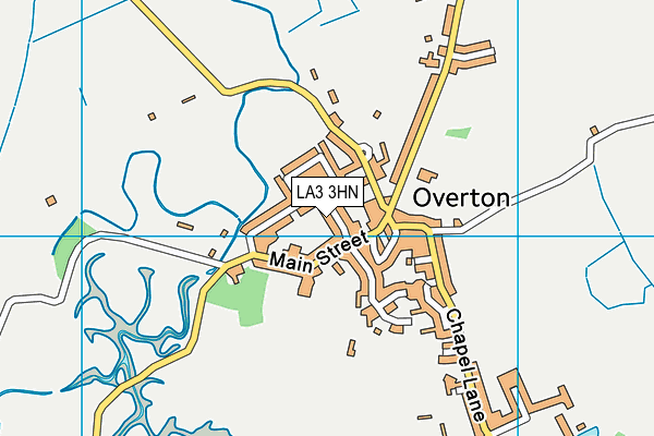 LA3 3HN map - OS VectorMap District (Ordnance Survey) LA3 3HN map - OS VectorMap District (Ordnance Survey)