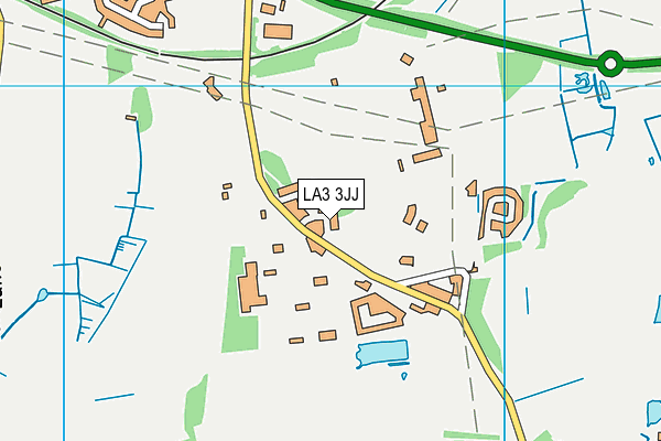 LA3 3JJ map - OS VectorMap District (Ordnance Survey) LA3 3JJ map - OS VectorMap District (Ordnance Survey)