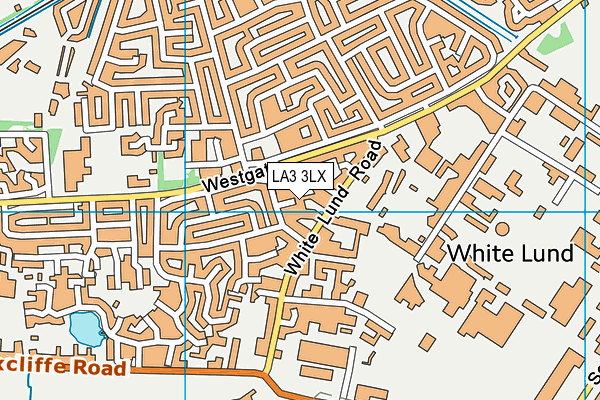 LA3 3LX map - OS VectorMap District (Ordnance Survey) LA3 3LX map - OS VectorMap District (Ordnance Survey)