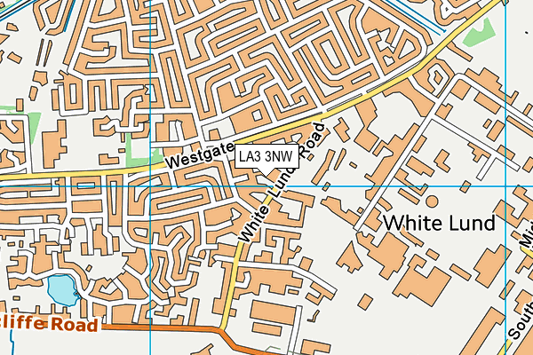 LA3 3NW map - OS VectorMap District (Ordnance Survey) LA3 3NW map - OS VectorMap District (Ordnance Survey)