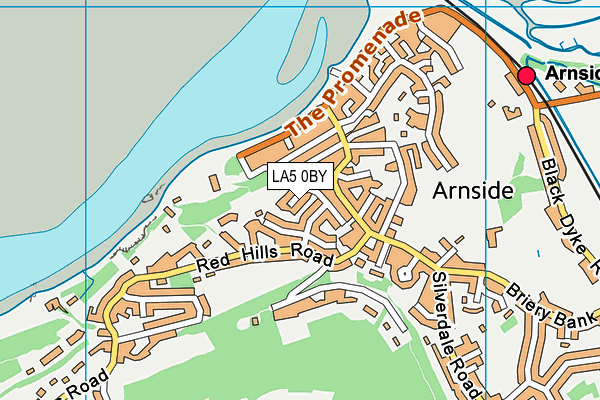LA5 0BY map - OS VectorMap District (Ordnance Survey) LA5 0BY map - OS VectorMap District (Ordnance Survey)