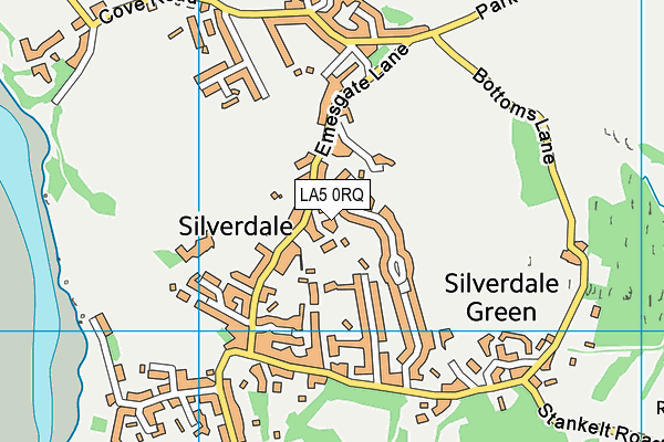 LA5 0RQ map - OS VectorMap District (Ordnance Survey) LA5 0RQ map - OS VectorMap District (Ordnance Survey)