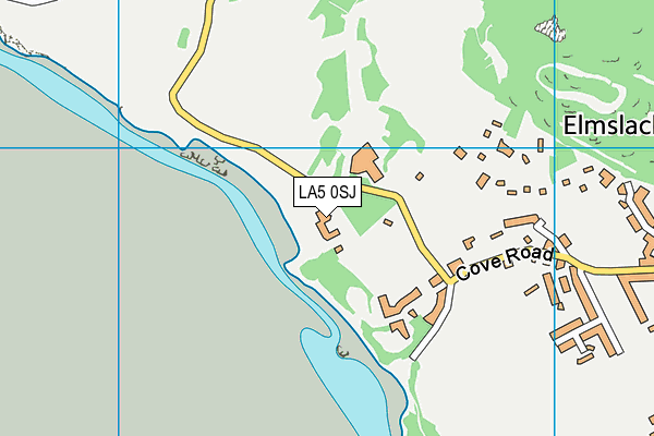 LA5 0SJ map - OS VectorMap District (Ordnance Survey) LA5 0SJ map - OS VectorMap District (Ordnance Survey)