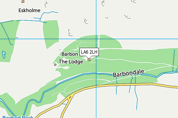 LA6 2LH map - OS VectorMap District (Ordnance Survey) LA6 2LH map - OS VectorMap District (Ordnance Survey)
