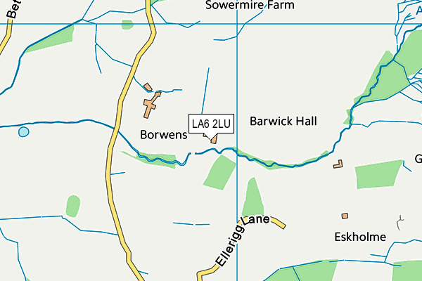LA6 2LU map - OS VectorMap District (Ordnance Survey) LA6 2LU map - OS VectorMap District (Ordnance Survey)