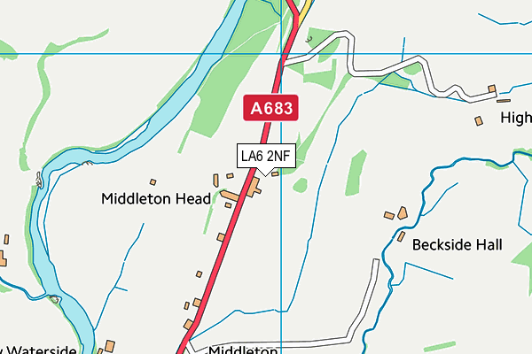 LA6 2NF map - OS VectorMap District (Ordnance Survey) LA6 2NF map - OS VectorMap District (Ordnance Survey)