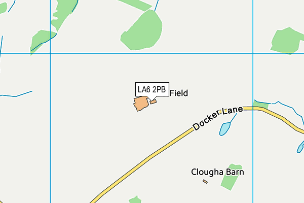 LA6 2PB map - OS VectorMap District (Ordnance Survey) LA6 2PB map - OS VectorMap District (Ordnance Survey)