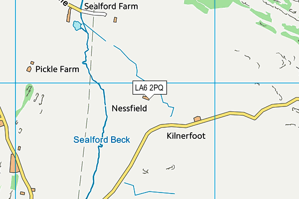 LA6 2PQ map - OS VectorMap District (Ordnance Survey) LA6 2PQ map - OS VectorMap District (Ordnance Survey)