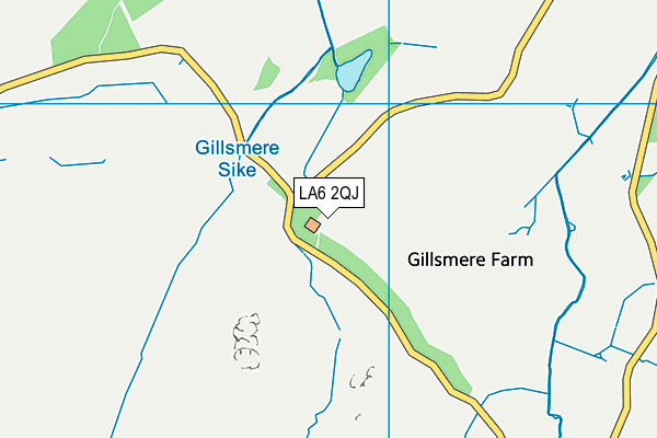 LA6 2QJ map - OS VectorMap District (Ordnance Survey) LA6 2QJ map - OS VectorMap District (Ordnance Survey)