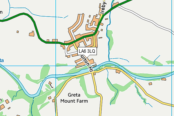 LA6 3LQ map - OS VectorMap District (Ordnance Survey) LA6 3LQ map - OS VectorMap District (Ordnance Survey)