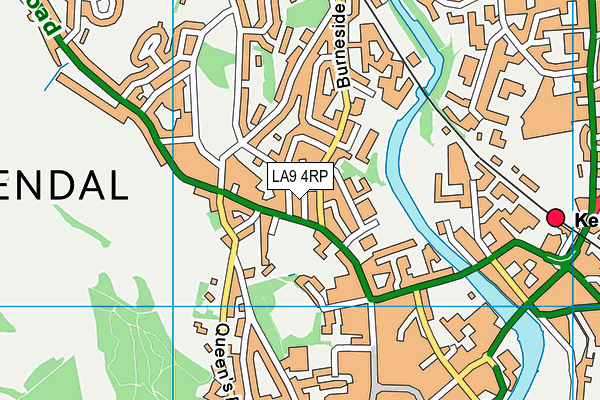 LA9 4RP map - OS VectorMap District (Ordnance Survey) LA9 4RP map - OS VectorMap District (Ordnance Survey)