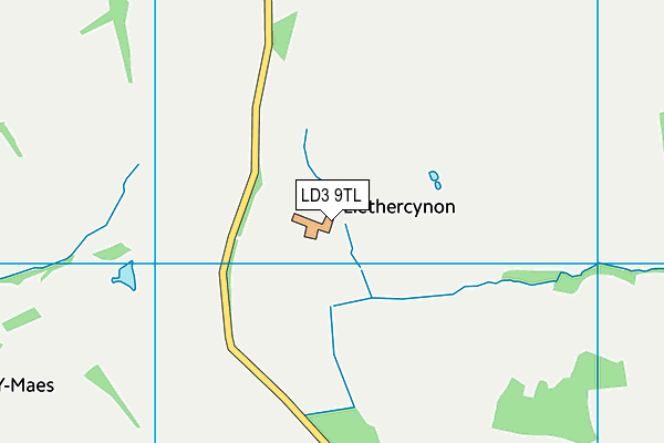 LD3 9TL map - OS VectorMap District (Ordnance Survey) LD3 9TL map - OS VectorMap District (Ordnance Survey)