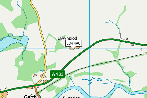 LD4 4AU map - OS VectorMap District (Ordnance Survey) LD4 4AU map - OS VectorMap District (Ordnance Survey)