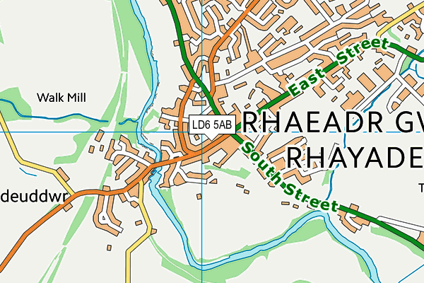 LD6 5AB map - OS VectorMap District (Ordnance Survey) LD6 5AB map - OS VectorMap District (Ordnance Survey)