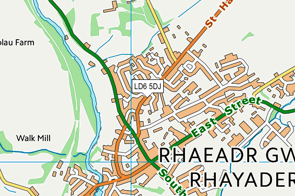 LD6 5DJ map - OS VectorMap District (Ordnance Survey) LD6 5DJ map - OS VectorMap District (Ordnance Survey)