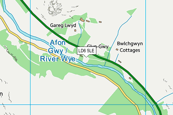 LD6 5LE map - OS VectorMap District (Ordnance Survey) LD6 5LE map - OS VectorMap District (Ordnance Survey)