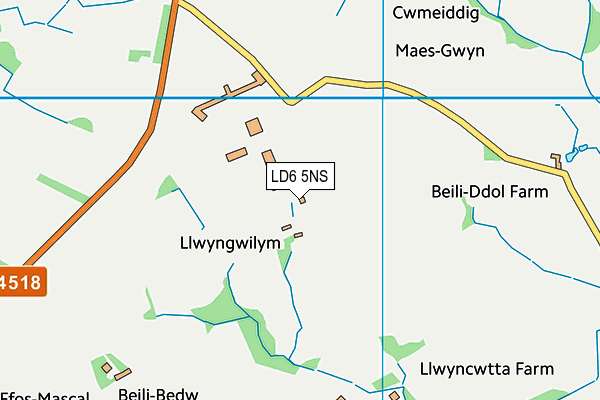 LD6 5NS map - OS VectorMap District (Ordnance Survey) LD6 5NS map - OS VectorMap District (Ordnance Survey)