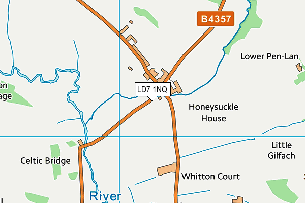 LD7 1NQ map - OS VectorMap District (Ordnance Survey) LD7 1NQ map - OS VectorMap District (Ordnance Survey)