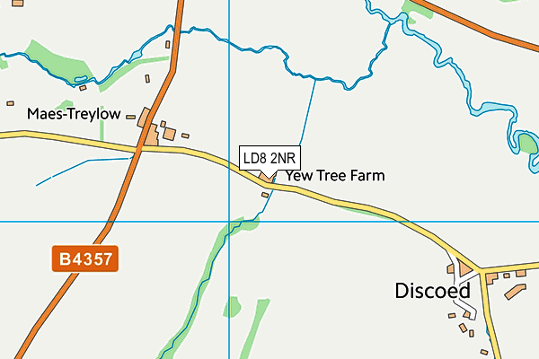 LD8 2NR map - OS VectorMap District (Ordnance Survey) LD8 2NR map - OS VectorMap District (Ordnance Survey)