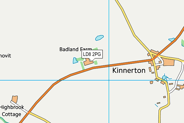 LD8 2PG map - OS VectorMap District (Ordnance Survey) LD8 2PG map - OS VectorMap District (Ordnance Survey)