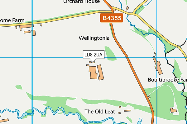 LD8 2UA map - OS VectorMap District (Ordnance Survey) LD8 2UA map - OS VectorMap District (Ordnance Survey)
