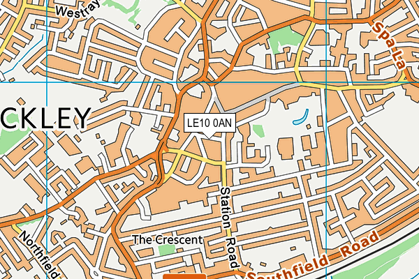 LE10 0AN map - OS VectorMap District (Ordnance Survey) LE10 0AN map - OS VectorMap District (Ordnance Survey)