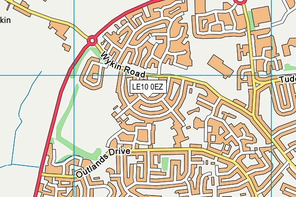 LE10 0EZ map - OS VectorMap District (Ordnance Survey) LE10 0EZ map - OS VectorMap District (Ordnance Survey)