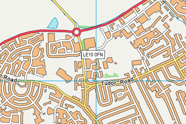 LE10 0FN map - OS VectorMap District (Ordnance Survey) LE10 0FN map - OS VectorMap District (Ordnance Survey)