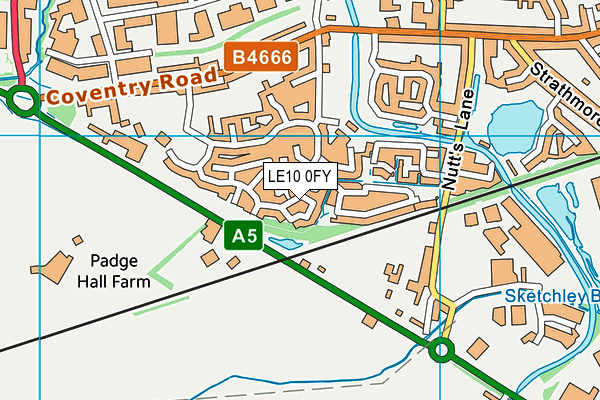 LE10 0FY map - OS VectorMap District (Ordnance Survey) LE10 0FY map - OS VectorMap District (Ordnance Survey)