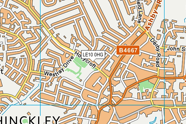 LE10 0HG map - OS VectorMap District (Ordnance Survey) LE10 0HG map - OS VectorMap District (Ordnance Survey)