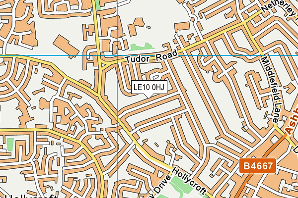LE10 0HJ map - OS VectorMap District (Ordnance Survey) LE10 0HJ map - OS VectorMap District (Ordnance Survey)