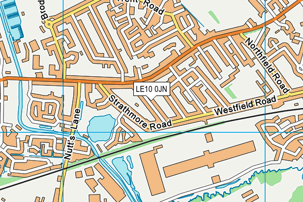 LE10 0JN map - OS VectorMap District (Ordnance Survey) LE10 0JN map - OS VectorMap District (Ordnance Survey)