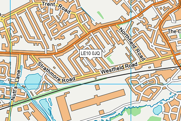 LE10 0JQ map - OS VectorMap District (Ordnance Survey) LE10 0JQ map - OS VectorMap District (Ordnance Survey)