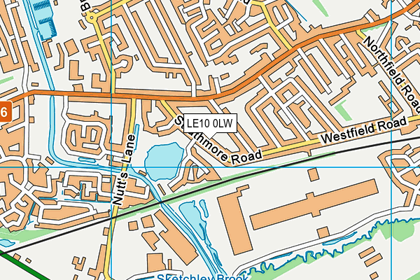 LE10 0LW map - OS VectorMap District (Ordnance Survey) LE10 0LW map - OS VectorMap District (Ordnance Survey)