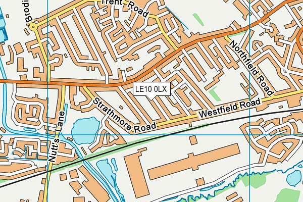 LE10 0LX map - OS VectorMap District (Ordnance Survey) LE10 0LX map - OS VectorMap District (Ordnance Survey)
