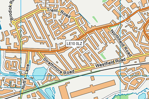 LE10 0LZ map - OS VectorMap District (Ordnance Survey) LE10 0LZ map - OS VectorMap District (Ordnance Survey)