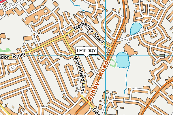 LE10 0QY map - OS VectorMap District (Ordnance Survey) LE10 0QY map - OS VectorMap District (Ordnance Survey)