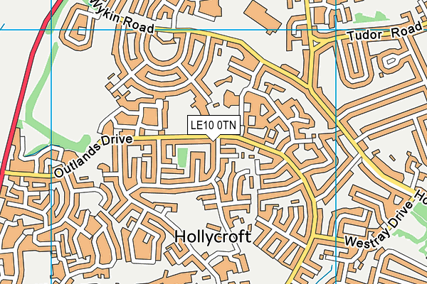 LE10 0TN map - OS VectorMap District (Ordnance Survey) LE10 0TN map - OS VectorMap District (Ordnance Survey)