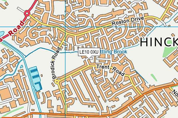 LE10 0XU map - OS VectorMap District (Ordnance Survey) LE10 0XU map - OS VectorMap District (Ordnance Survey)
