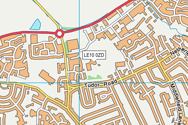 LE10 0ZD map - OS VectorMap District (Ordnance Survey) LE10 0ZD map - OS VectorMap District (Ordnance Survey)