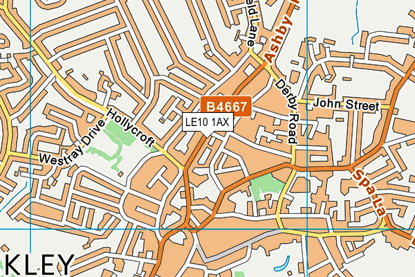 LE10 1AX map - OS VectorMap District (Ordnance Survey) LE10 1AX map - OS VectorMap District (Ordnance Survey)