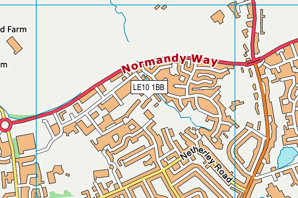 LE10 1BB map - OS VectorMap District (Ordnance Survey) LE10 1BB map - OS VectorMap District (Ordnance Survey)