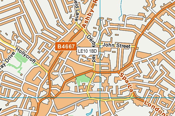LE10 1BD map - OS VectorMap District (Ordnance Survey) LE10 1BD map - OS VectorMap District (Ordnance Survey)