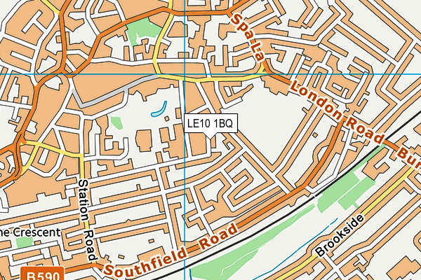 LE10 1BQ map - OS VectorMap District (Ordnance Survey) LE10 1BQ map - OS VectorMap District (Ordnance Survey)