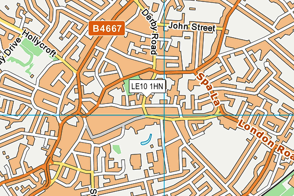 LE10 1HN map - OS VectorMap District (Ordnance Survey) LE10 1HN map - OS VectorMap District (Ordnance Survey)